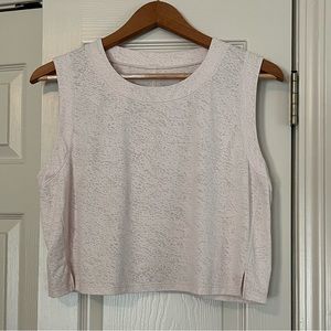 Lululemon Cropped Training Tank Top